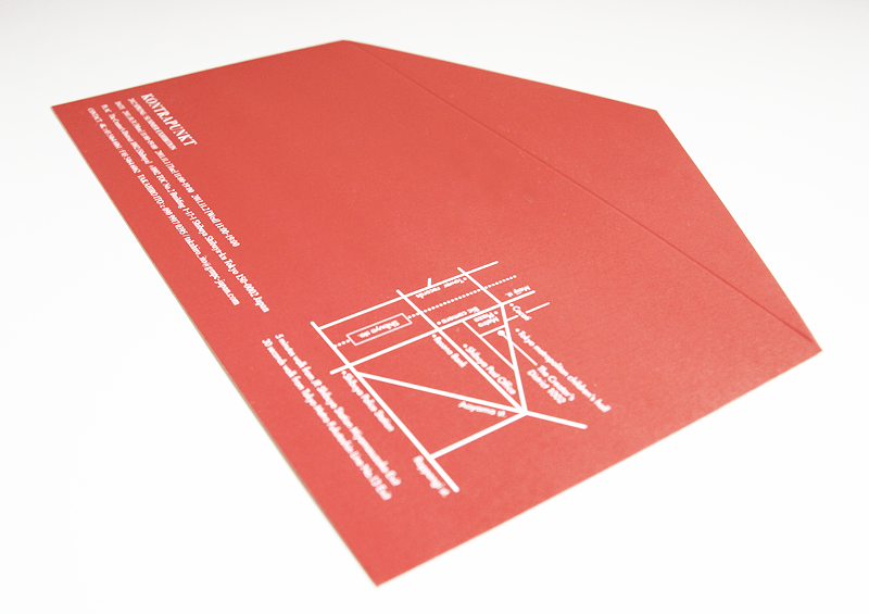 Kontrapunkt Envelope Red